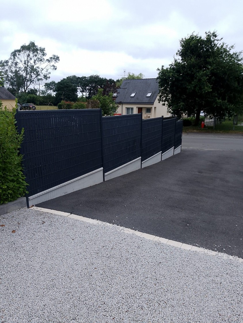 Clôture sur mesure
